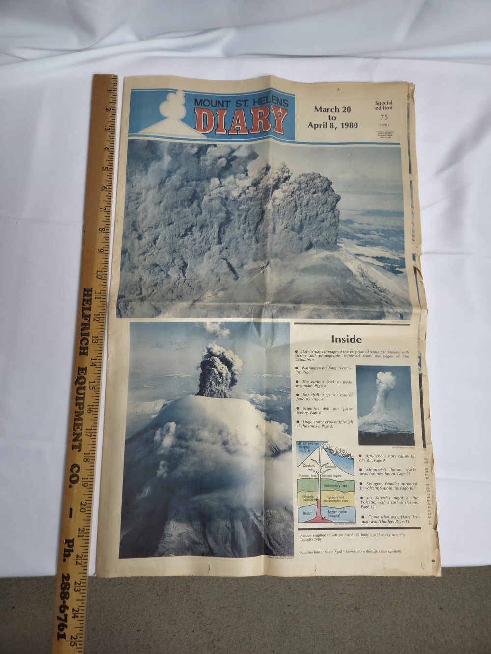 3-20-1980.MT. ST. HELENS DIARY.